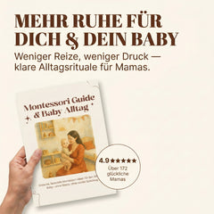 Montessori Guide mit Baby im Alltag