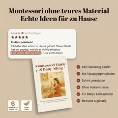 Montessori Guide mit Baby im Alltag